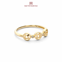 Nhẫn kim tiền PYN1V10KDH-602007