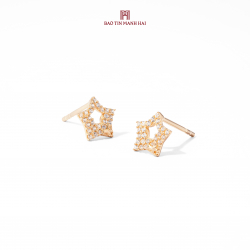 Bông tai phong cách Ý PYBTV10KDH-603007