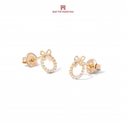 Bông tai phong cách Ý PYBTV10KDH-603006