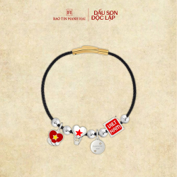 BST A80 Combo 16.3: 4 Charm bạc 1 dây BACOB92KD0-508055