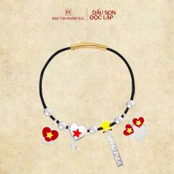 BST A80 Combo 18.3: 4 Charm bạc 1 dây BACOB92KD0-508057