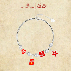 BST A80 Combo 2.3: 4 Charm bạc 1 dây BACOB92KD0-508041