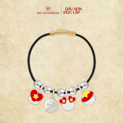 BST A80 Combo 5.3: 4 Charm bạc 1 dây BACOB92KD0-508044