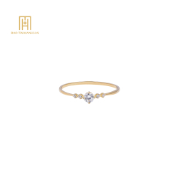 Nhẫn Phong cách Hàn Quốc vàng 14K- PHN1V14KDH-205005