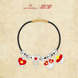 BST A80 Combo 7.3: 4 Charm bạc 1 dây BACOB92KD0-508046