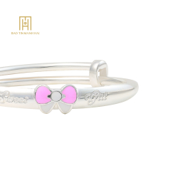 Vòng tay bạc trẻ em BAVTB92KD0-208013