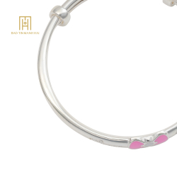 Vòng tay bạc trẻ em BAVTB92KD0-208013