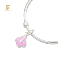 Vòng tay bạc trẻ em BAVTB92KD0-306007