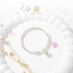 Vòng tay bạc trẻ em BAVTB92KD0-306007