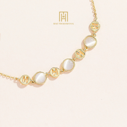 Lắc tay bạc BCLTB92CZH-305008