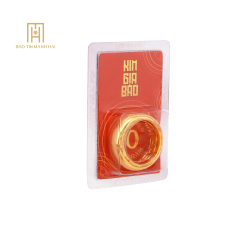 Nhẫn tròn ép vỉ Kim Gia Bảo, loại 10 chỉ - 24K (999.9) KGB10