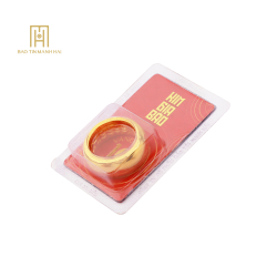 Nhẫn tròn ép vỉ Kim Gia Bảo, loại 10 chỉ - 24K (999.9) KGB10