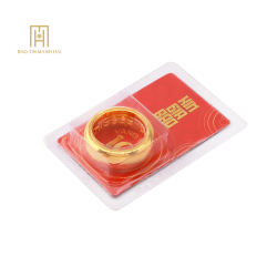 Nhẫn tròn ép vỉ Kim Gia Bảo, loại 10 chỉ - 24K (999.9) KGB10