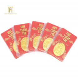 Thẻ vàng Kim Thần Tài, vàng 24K - 999.9 QTEVV24KD0-112002