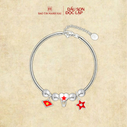BST A80 Combo 1.2: 3 Charm bạc 1 dây BACOB92KD0-508021