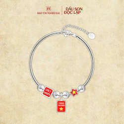 BST A80 Combo 9.2: 3 Charm bạc 1 dây BACOB92KD0-508029