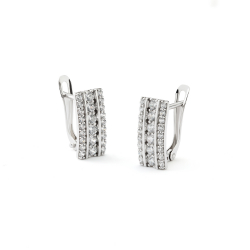 Bông tai phong cách Ý. PYBTV10KDH-409012