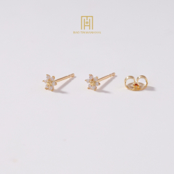 Bông tai phong cách Ý PYBTV10KDH-601013