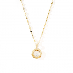 Mặt dây phong cách Ý PYMAV10CZH-411020