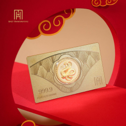 Đồng vàng kim tỵ cát tường BTDVV49KD0-501001