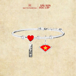 BST A80 Combo 20.1: 2 Charm bạc 1 dây BACOB92KD0-508020