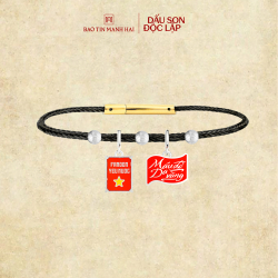 BST A80 Combo 4.1: 2 Charm bạc 1 dây BACOB92KD0-508004
