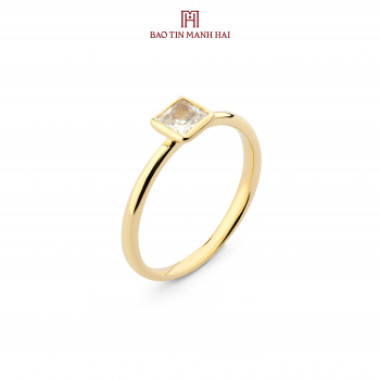 Nhẫn phong cách Ý. PYN1V10CZH-601027