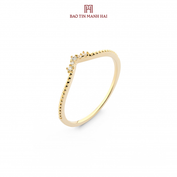 Nhẫn phong cách Ý. PYN1V10KDH-602002