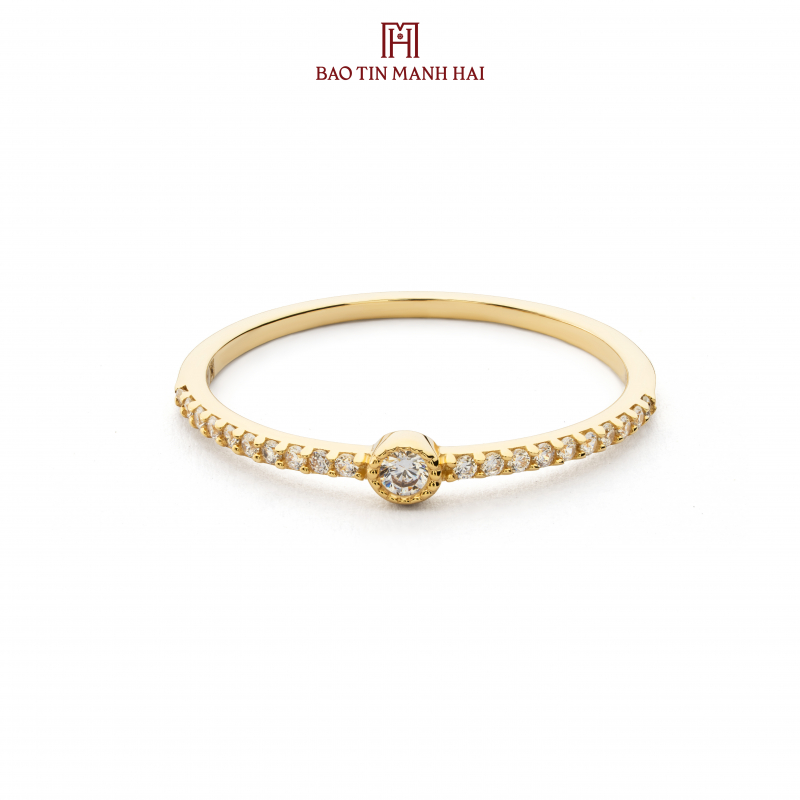 Nhẫn nữ PC Ý - 41.7 PYN1V10CZH-512016