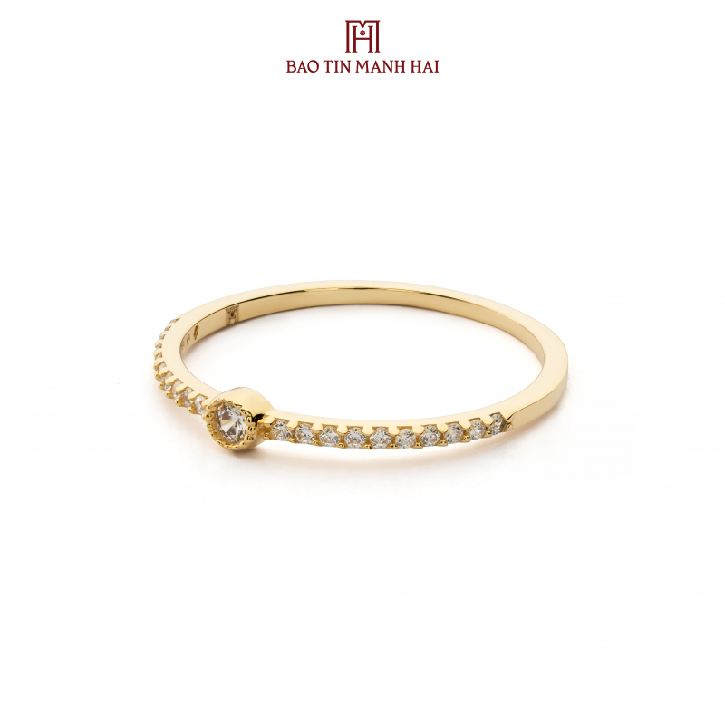 Nhẫn nữ PC Ý - 41.7 PYN1V10CZH-512016