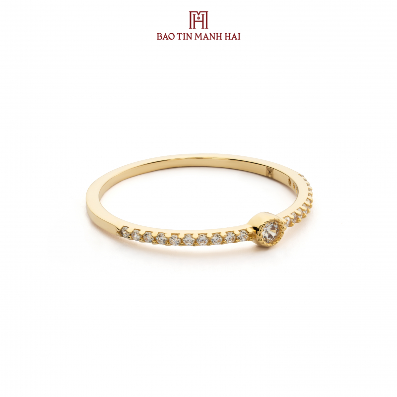 Nhẫn nữ PC Ý - 41.7 PYN1V10CZH-512016