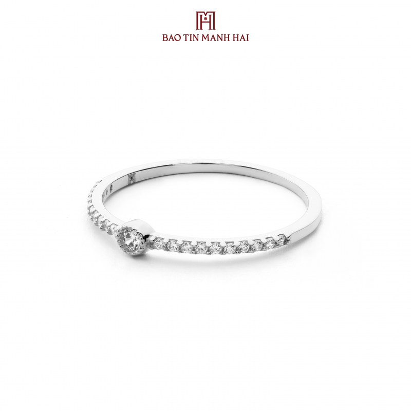 Nhẫn nữ PC Ý - 41.7 PYN1V10CZH-512017