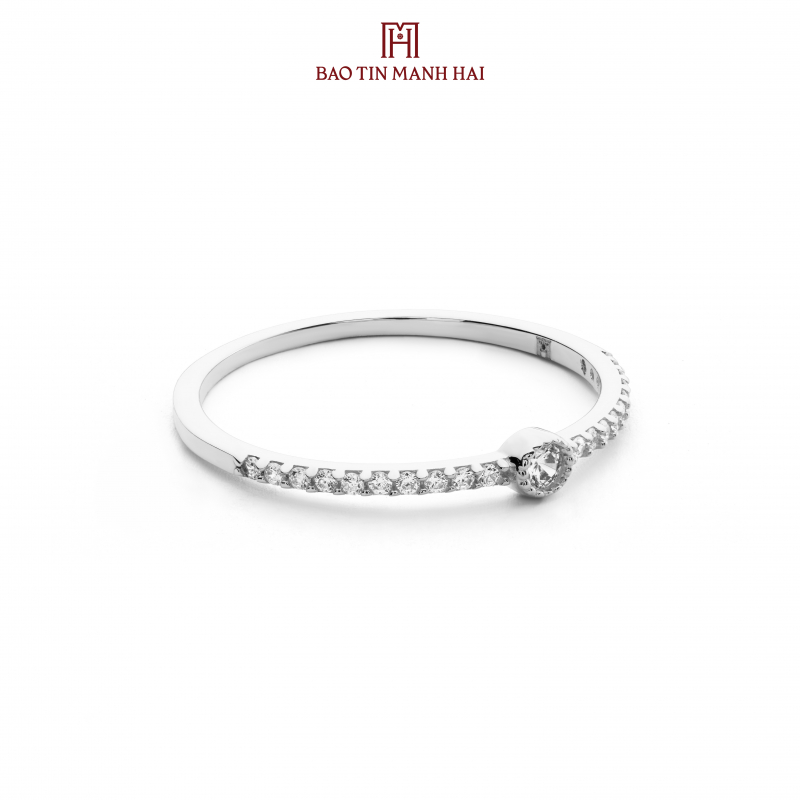 Nhẫn nữ PC Ý - 41.7 PYN1V10CZH-512017