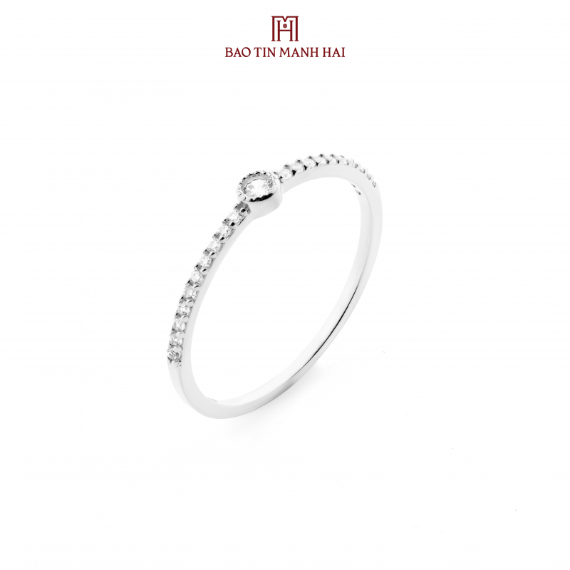 Nhẫn nữ PC Ý - 41.7 PYN1V10CZH-512017