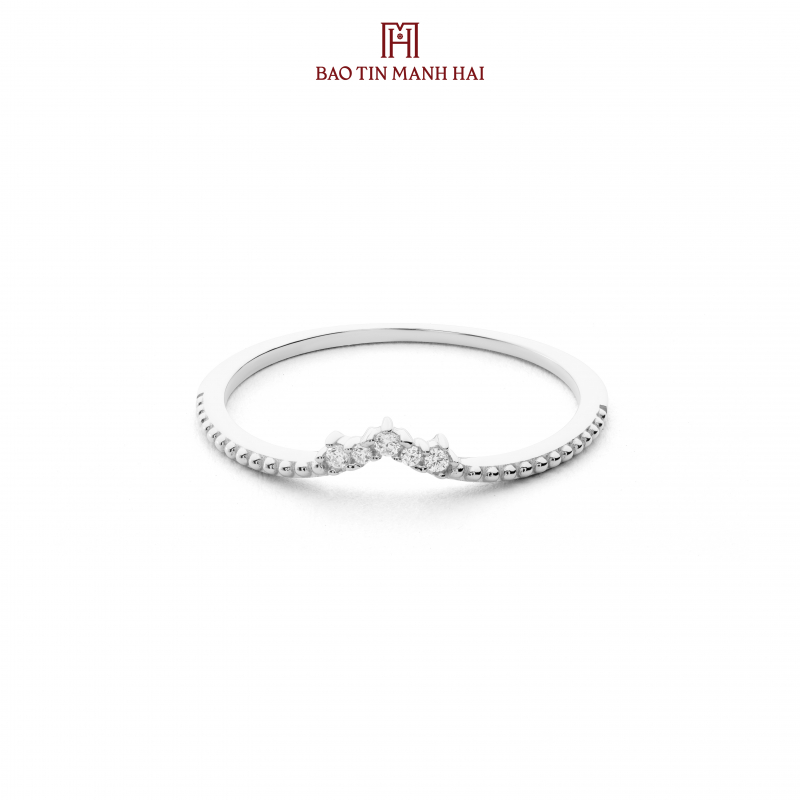 Nhẫn phong cách Ý. PYN1V10KDH-602003