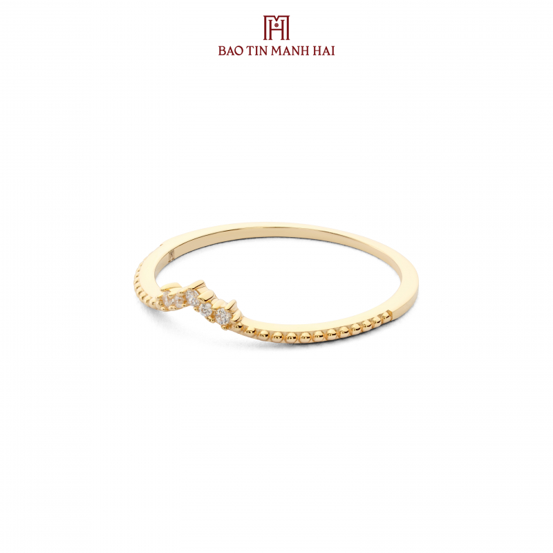 Nhẫn phong cách Ý. PYN1V10KDH-602002