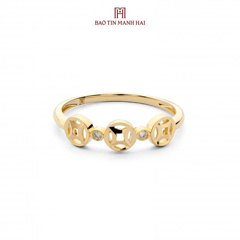 Nhẫn kim tiền PYN1V10KDH-602007