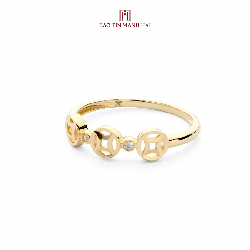 Nhẫn kim tiền PYN1V10KDH-602007