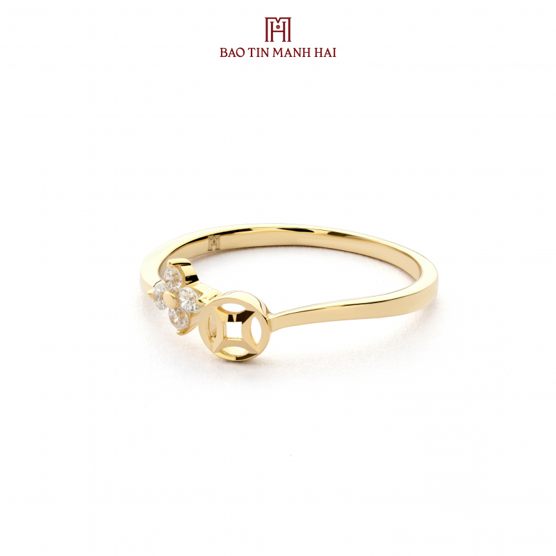Nhẫn kim tiền PYN1V10KDH-602006