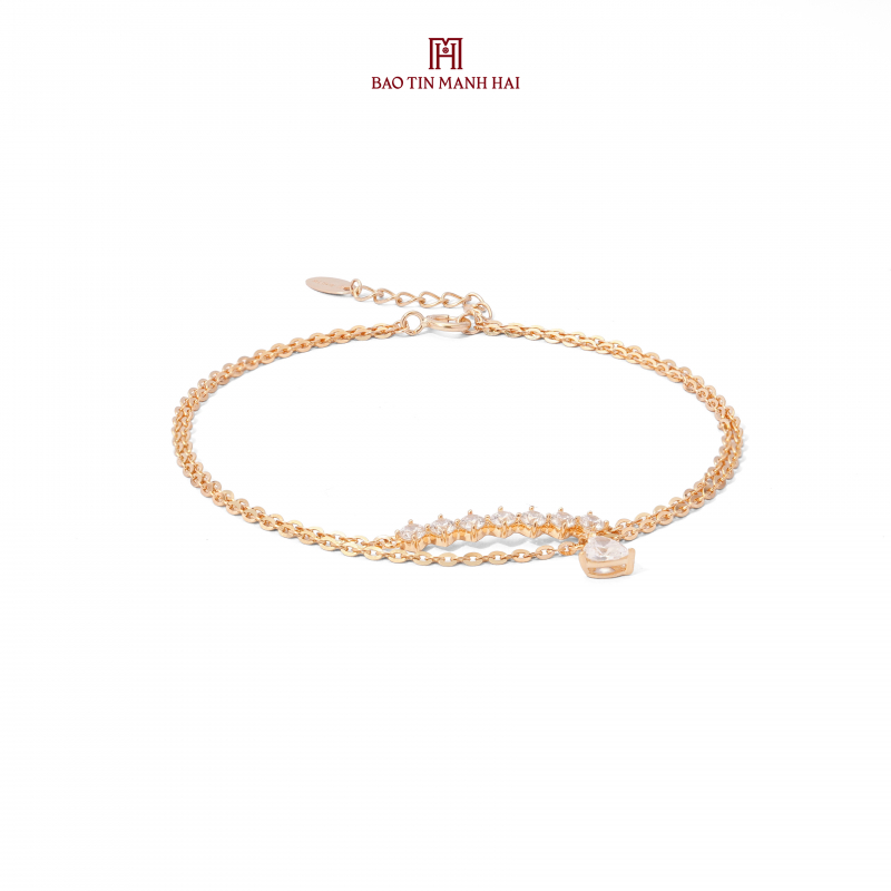 Lắc tay phong cách Ý. PYLTV10CZH-603001