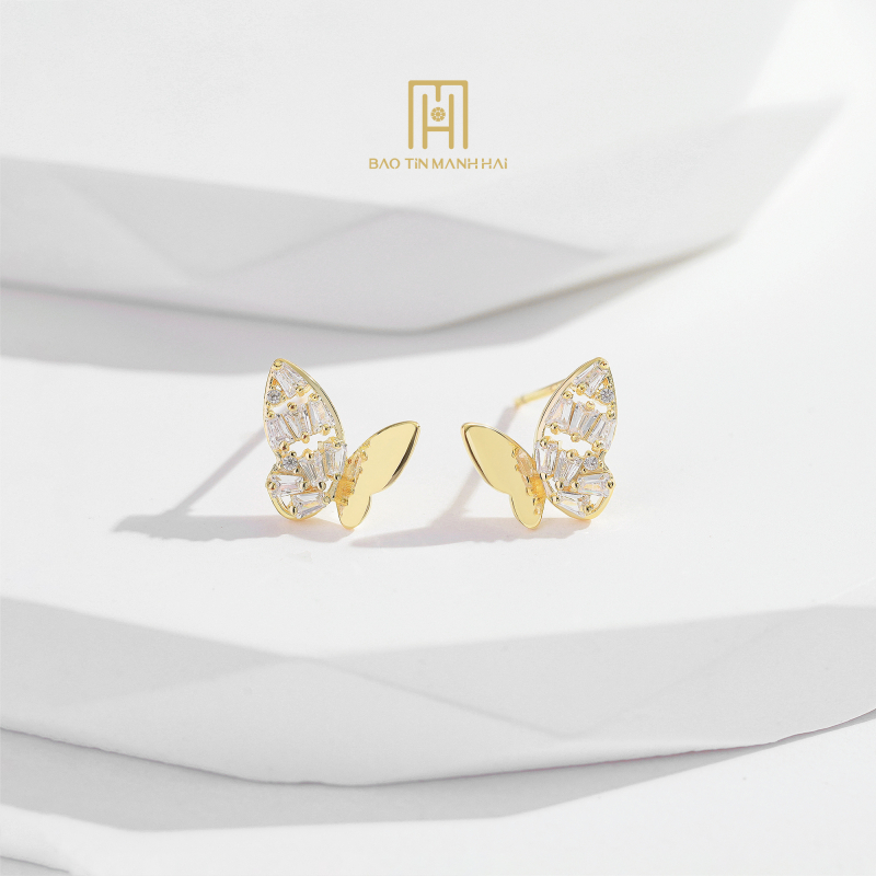 Bông tai bạc BCBTB92KDH-305064