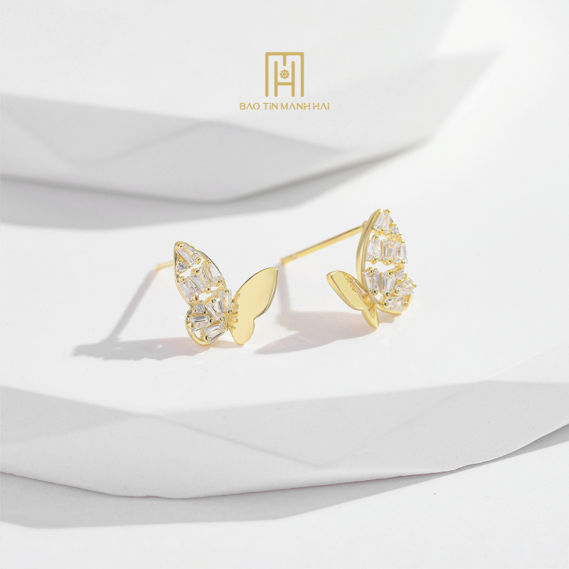 Bông tai bạc BCBTB92KDH-305064