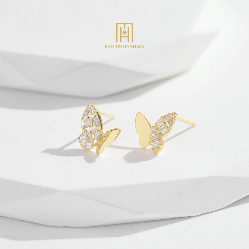 Bông tai bạc BCBTB92KDH-305064