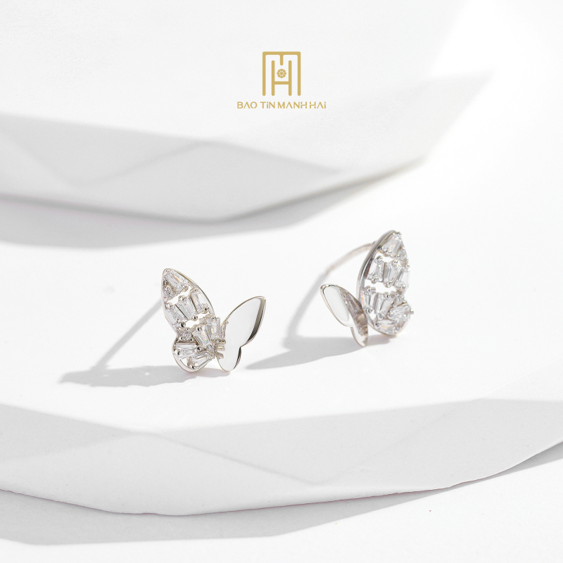 Bông tai bạc BCBTB92KDH-305064