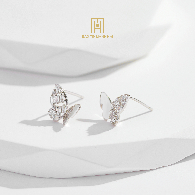 Bông tai bạc BCBTB92KDH-305064