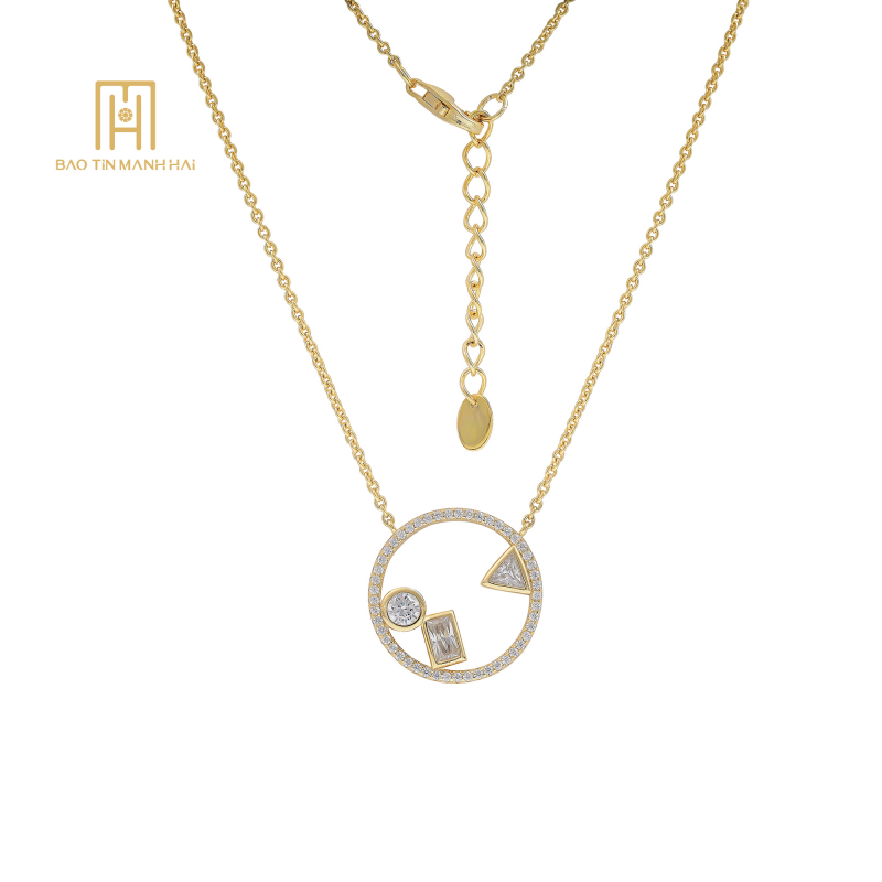 Dây bạc liền mặt BCD2B92CZH-305003