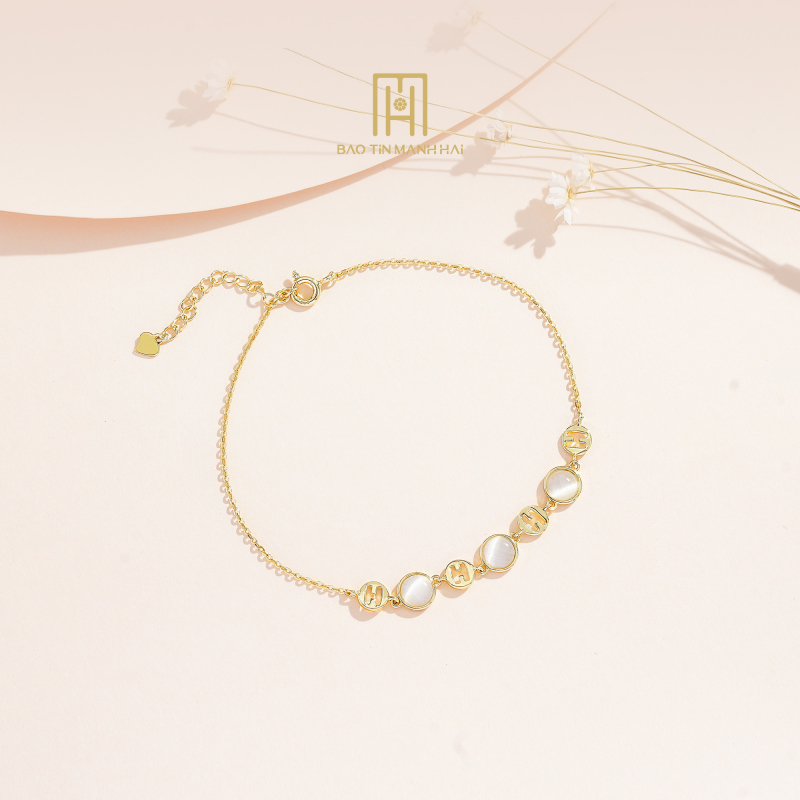 Lắc tay bạc BCLTB92CZH-305008