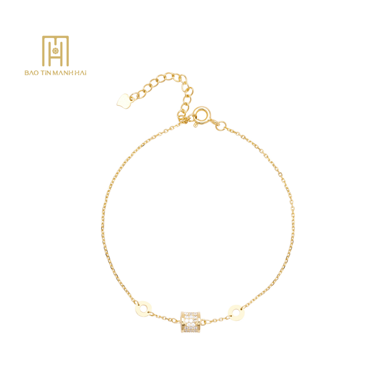 Lắc tay bạc BCLTB92KDH-305043