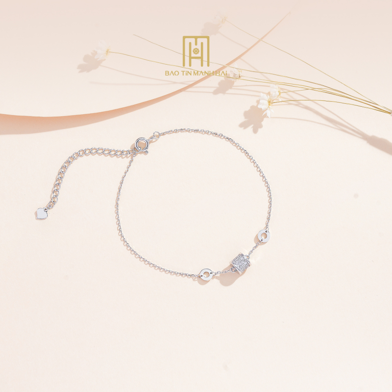 Lắc tay bạc BCLTB92KDH-305043
