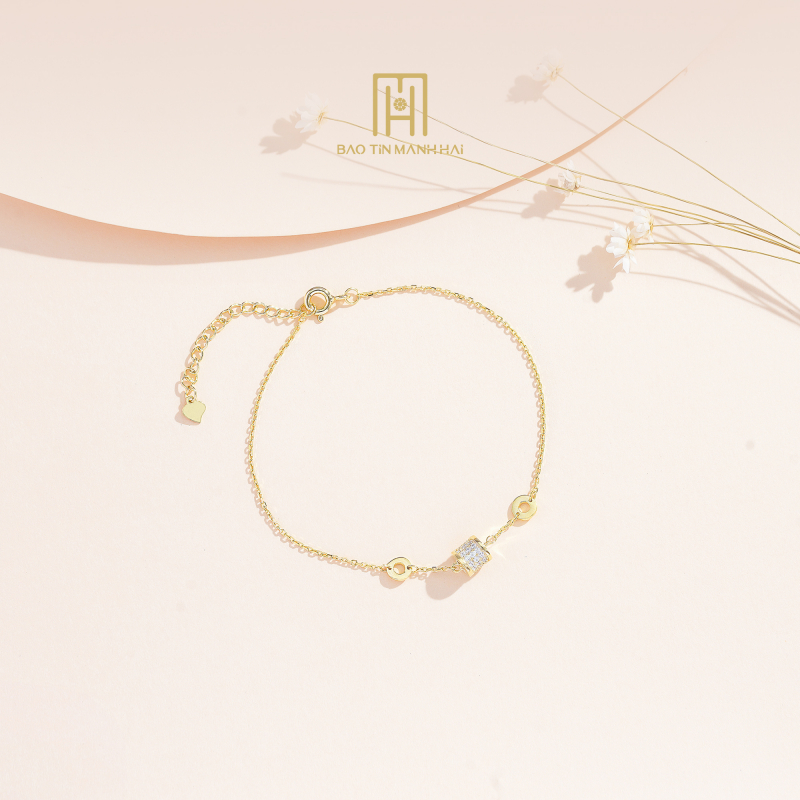 Lắc tay bạc BCLTB92KDH-305043